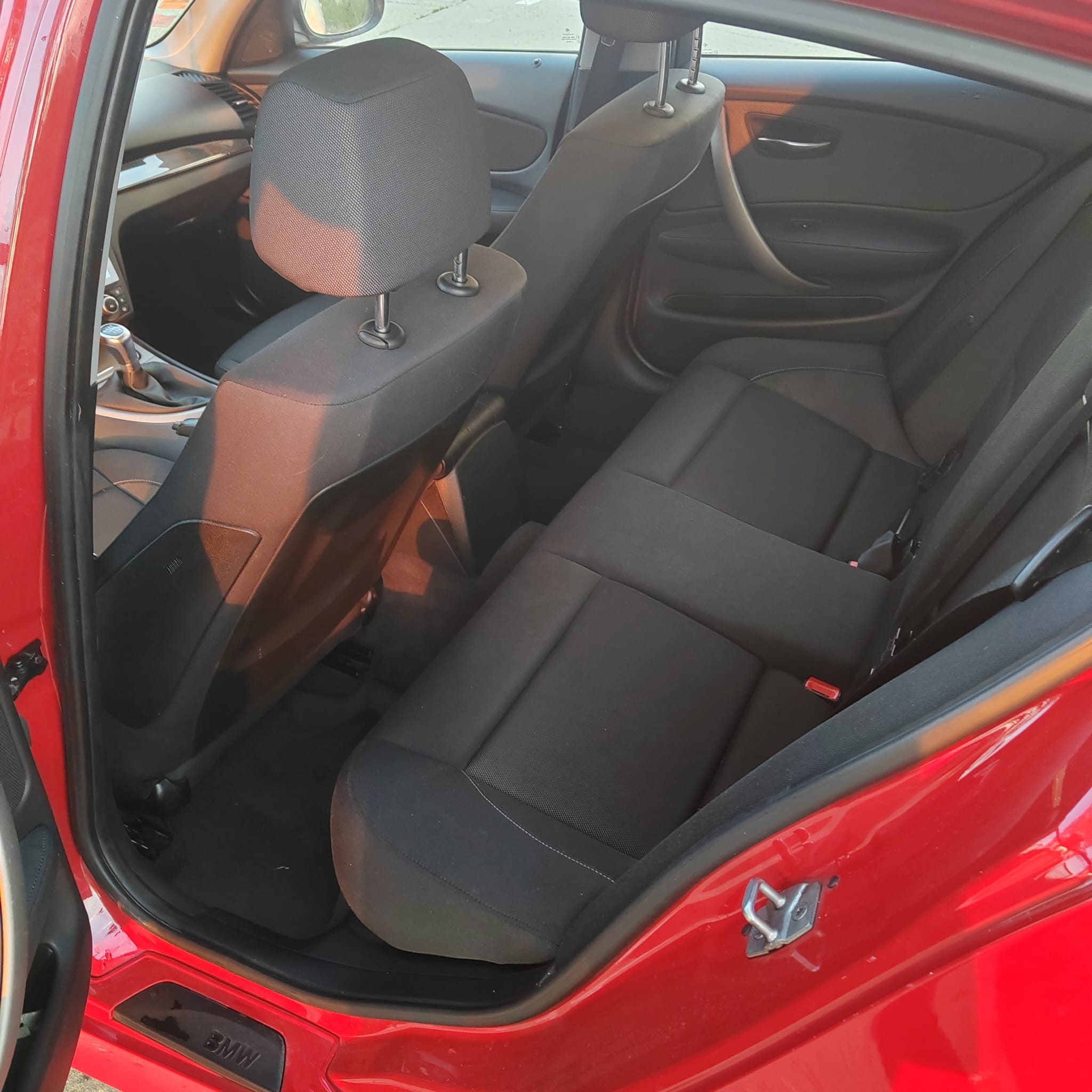 BMW X3 xDrive20d – interior, bancheta spate
