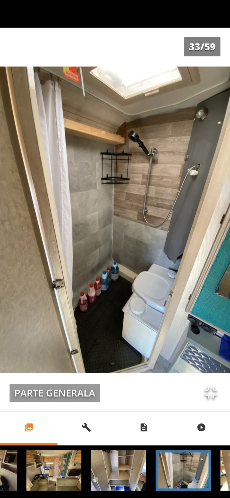 Ford Transit AutoCaravana 2.5 D – baie